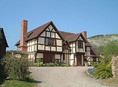 oak framed house